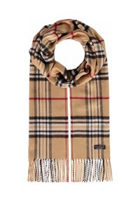PLAID CASHMINK - Šála - camel