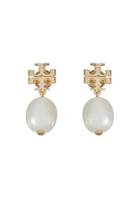 KIRA DROP EARRING - Earrings - gold-coloured/ivory