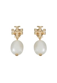 KIRA DROP EARRING - Earrings - gold-coloured/ivory