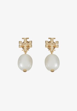 KIRA DROP EARRING - Earrings - gold-coloured/ivory