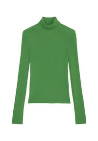 Marc O'Polo DENIM ROLLKRAGEN SHAPED IM SOFTEN Pullover green