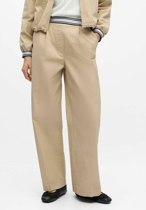 WIDE FIT - Broek - humus