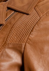 bugatti Ādas jaka - cognac