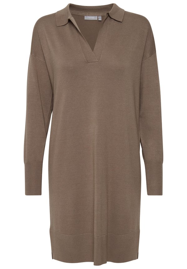 FREmalva - Jumper dress - pine bark4