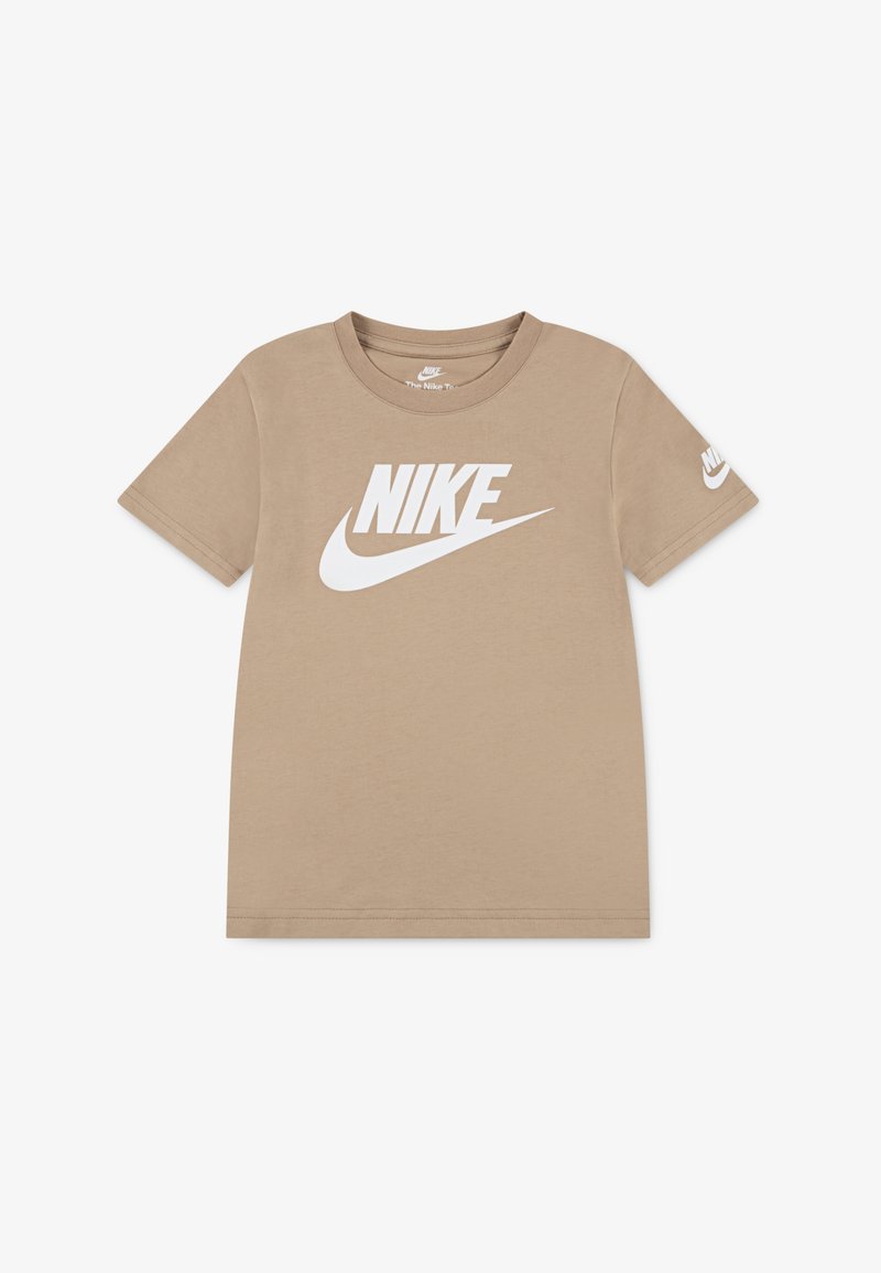 Nike Sportswear FUTURA EVERGREEN TEE UNISEX - Μπλουζάκι με στάμπα - hemp