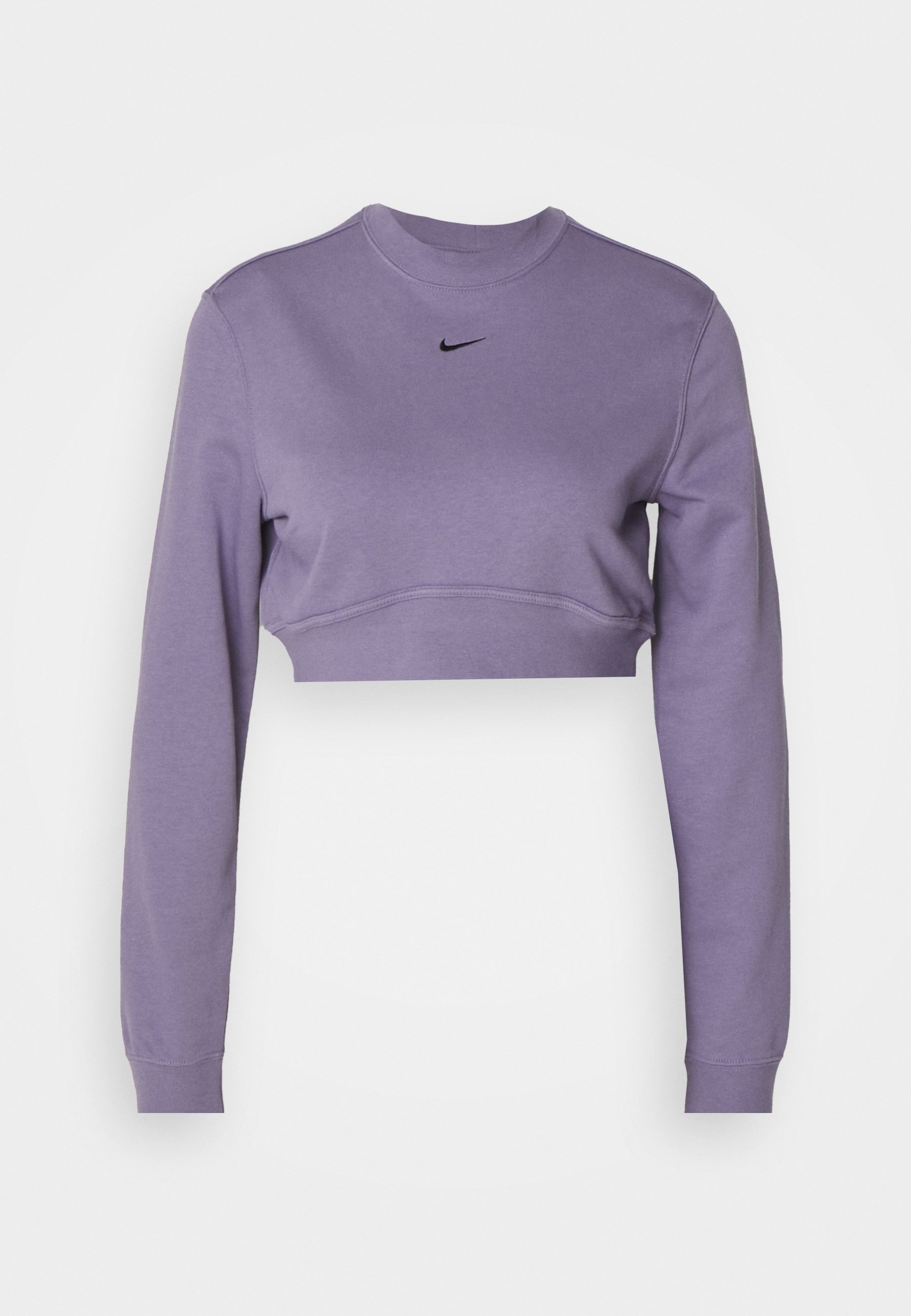 purple nike swoosh sweatshirt
