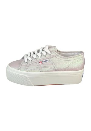 Sneakers laag - pastel lilla iridescent