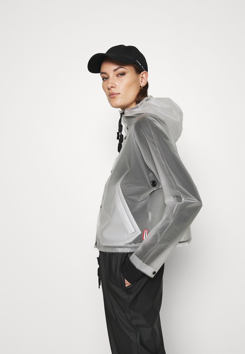 Hunter ORIGINAL ORIGINAL CROP SMOCK - Waterproof jacket - white - Zalando.ie Hunter ORIGINAL ORIGINAL CROP SMOCK - Waterproof jacket - white - Zalando.ie