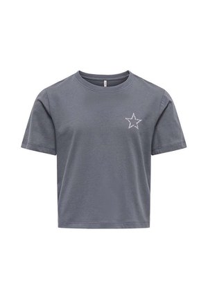 T-shirt imprimé - anthracite