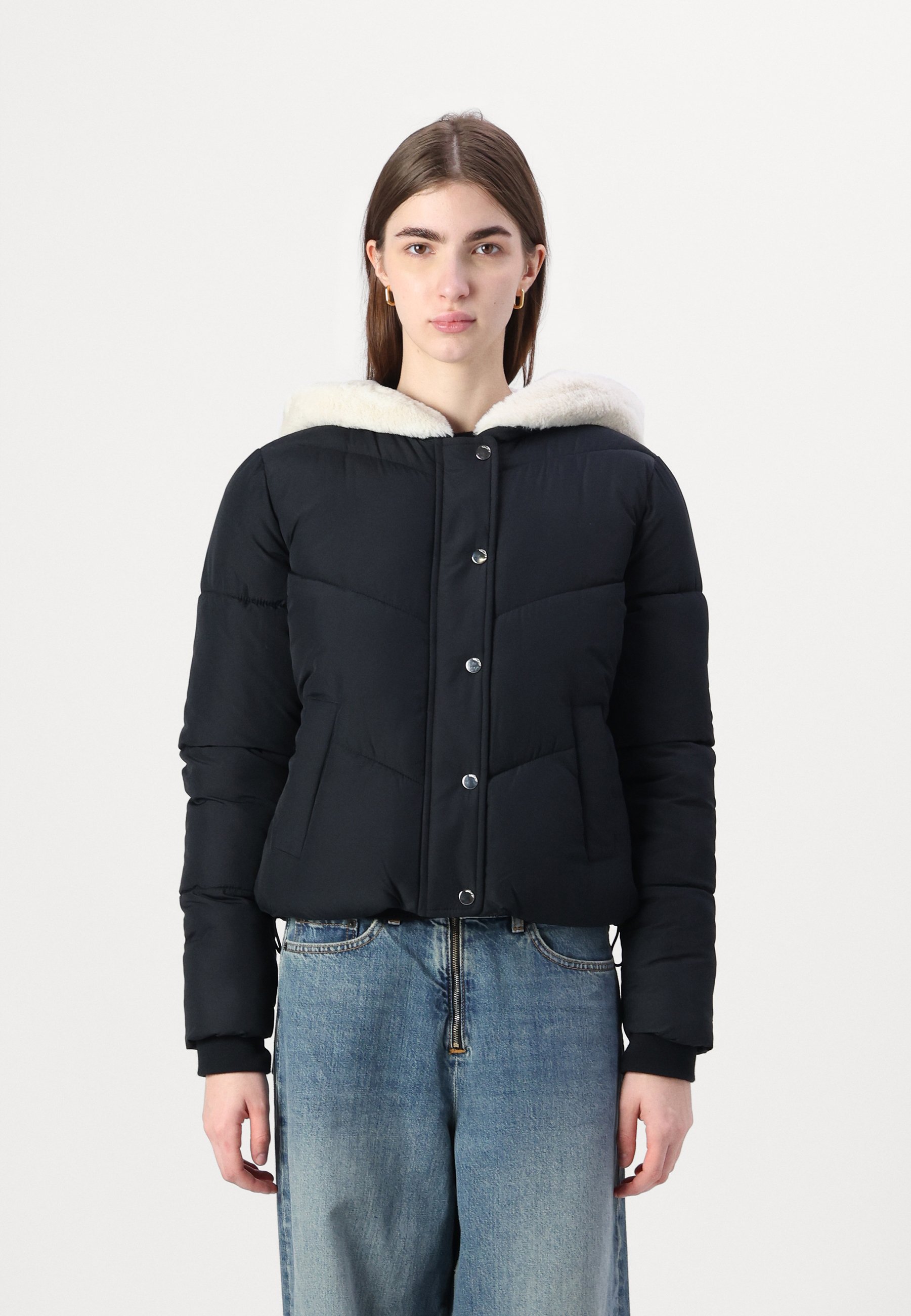 Hollister ULTIMATE COZY LINED HOODED PUFFER Winter jacket