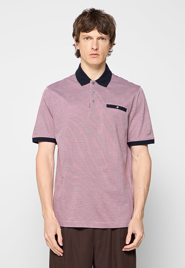 Bugatti Poloshirt rood Bugatti Poloshirt rood