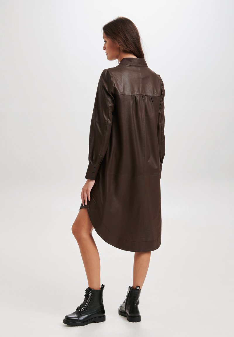 Damen Freizeitkleider | BTFCPH BCASIMA Blusenkleid chocolate brown/braun - TN25638 Damen Freizeitkleider | BTFCPH BCASIMA Blusenkleid chocolate brown/braun - TN25638