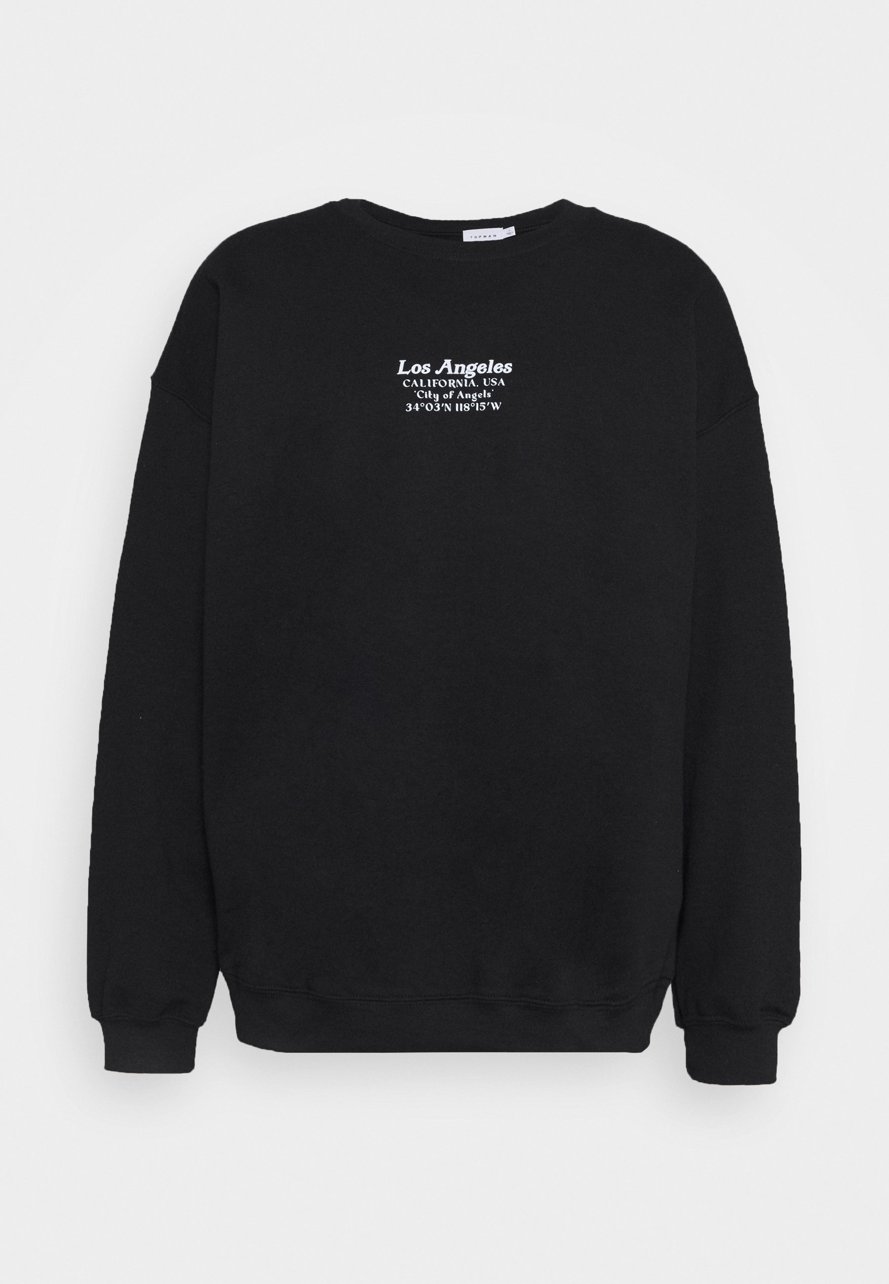 Topman LOS ANG HERITAGE Sweater blackZwart Zalando.nl Sweater Los Angeles zwart Truien & Sweaters | Trui, Sweater