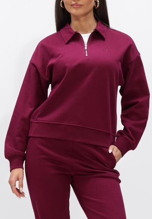 ARCHIVE ZIP - Sweater - e berry glaze