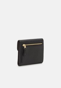 COACH CROSSGRAIN SMALL WALLET - Πορτοφόλι - black