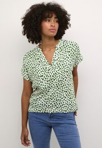 Kaffe KAANO - Blouse - greencolors graphic dot