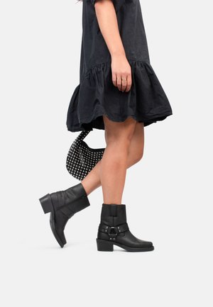Cowboy-/Bikerlaarsjes - black