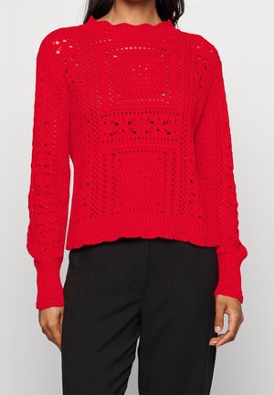 Pullover - red
