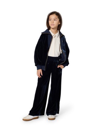BOSS Kidswear, CARDIGAN DE JOGGING - Sweat zippé - bleu cargo