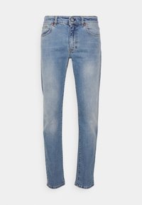 DEAN WASH - Kavbojke na korenček - light-blue denim