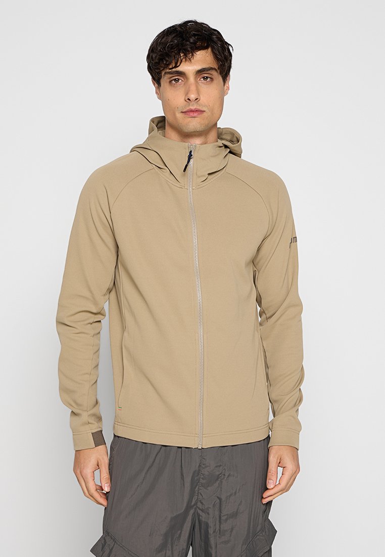 Dolomite Sweater met rits bruin