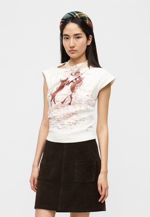 HORSES HEBO - Μπλούζα - white