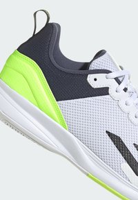 adidas Performance COURTFLASH SPEED - Kengät kaikille alustoille - cloud white   core black   lucid lemon