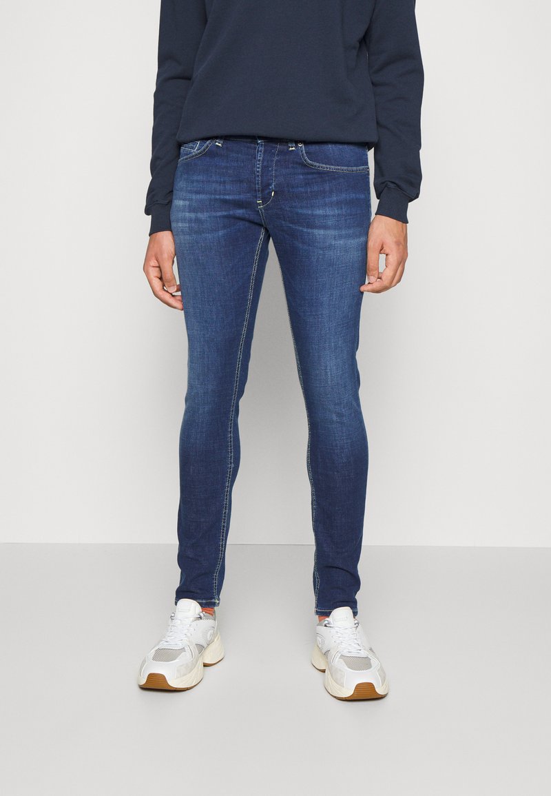 Herren T-shirts & Polos | Dondup PANTALONE GEORGE Jeans Skinny Fit blue/blue denim - NZ51717 Herren T-shirts & Polos | Dondup PANTALONE GEORGE Jeans Skinny Fit blue/blue denim - NZ51717