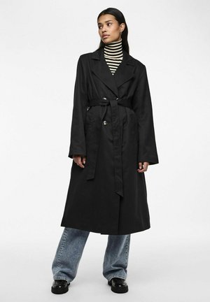 PCSCARLETT - Trenchcoat - black