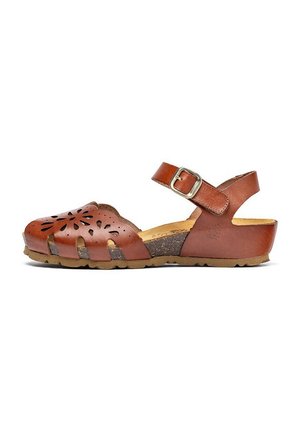 MONACO - Sandalen met sleehak - marron