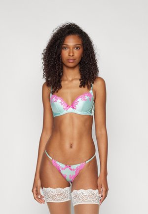 BRA - Beugel BH - mint/pink