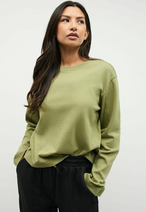 INTERLOCK - Long sleeved top - olive green