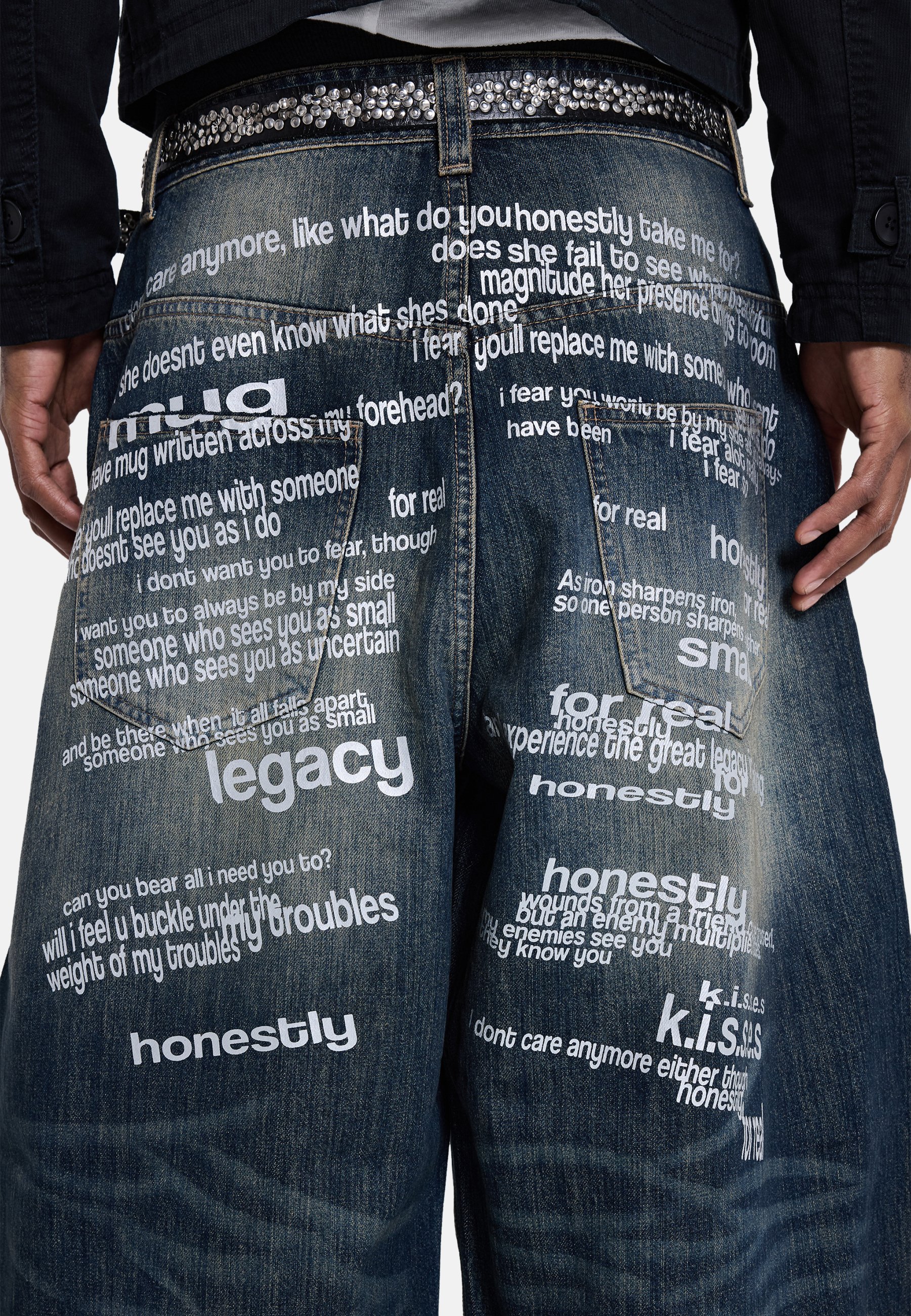 Jaded London COLOSSUS - Jeans baggy - blue/blu denim - Zalando.it
