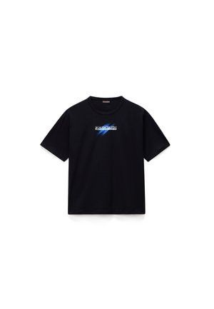 Napapijri OESTE - T-shirt con stampa - black beauty