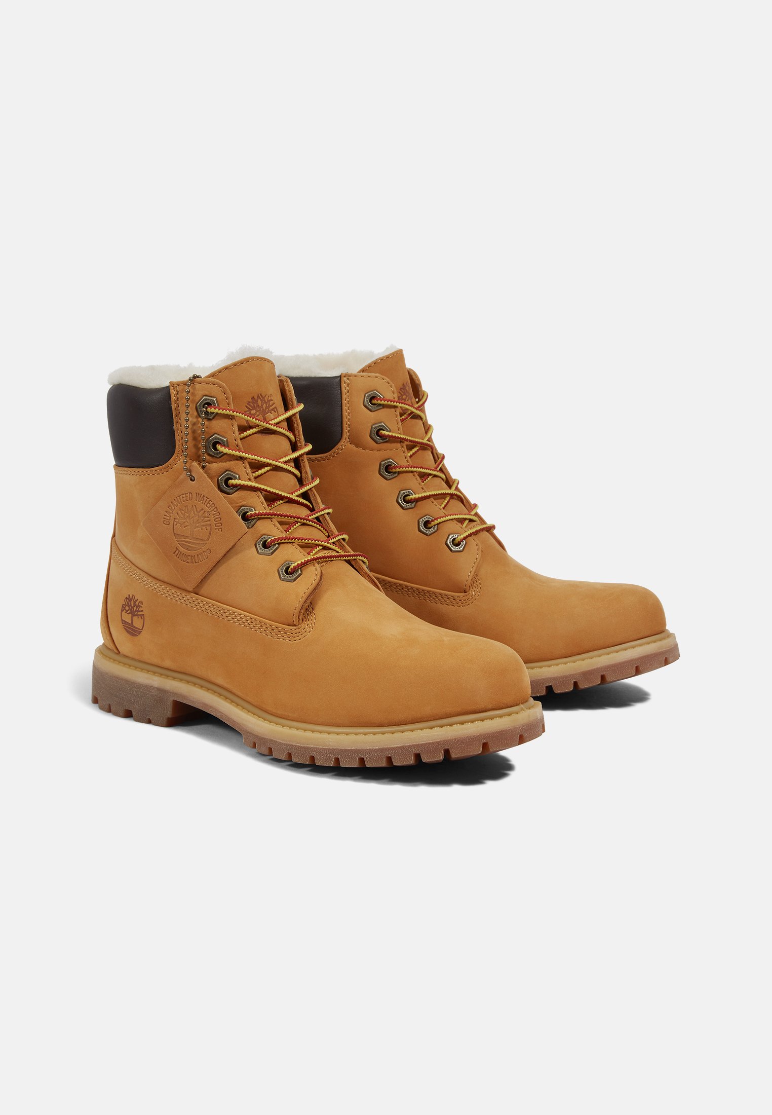 Timberland PREMIUM 6 INCH WP - Botine cu șireturi - wheat/camel