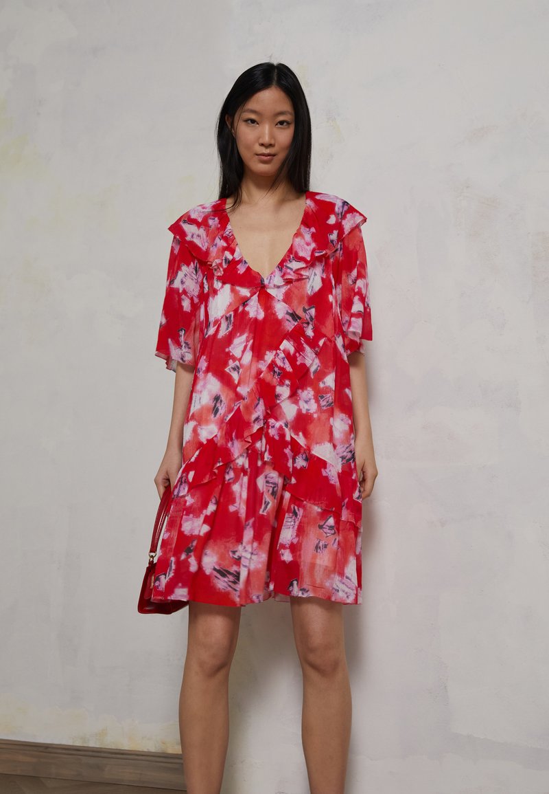 Damen Kleider | Iro ARAMA Freizeitkleid mixed red/rot - JS01146 Damen Kleider | Iro ARAMA Freizeitkleid mixed red/rot - JS01146