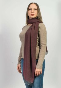 Dalle Piane Cashmere Sciarpa - bordeaux