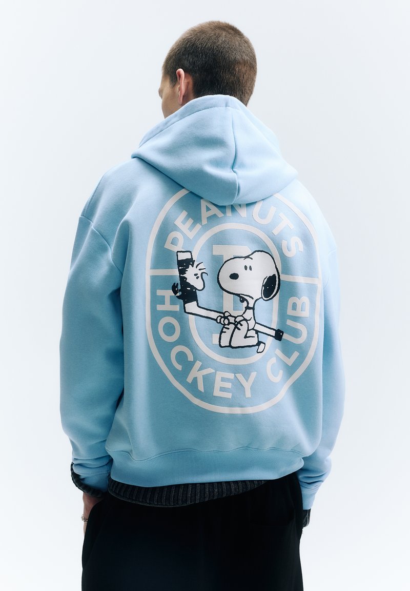 Pull à Capuche Homme Beimar Bleu XL - Imprimé Graphique Brockhampton - Occasion Très Bon état