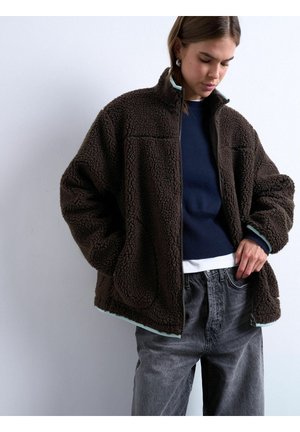 JOY - Veste polaire - chocolate brown