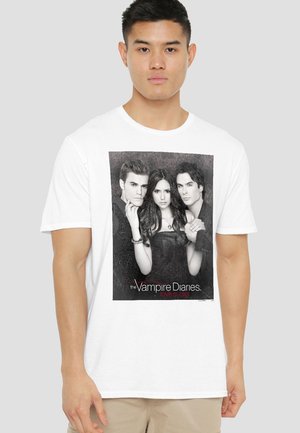 Cotton Soul, VAMPIRE DIARIES/THAT WAS THEN - Print T-shirt - white