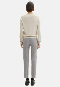 TOM TAILOR MIA SLIM - Chino kalhoty - explicit grey