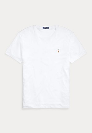 Polo Ralph Lauren CUSTOM SLIM FIT SOFT COTTON T-SHIRT - Basic T-shirt - white