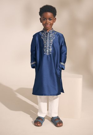 Next, EMBROIDERED KURTA -REGULAR FIT - Shirt - indigo blue