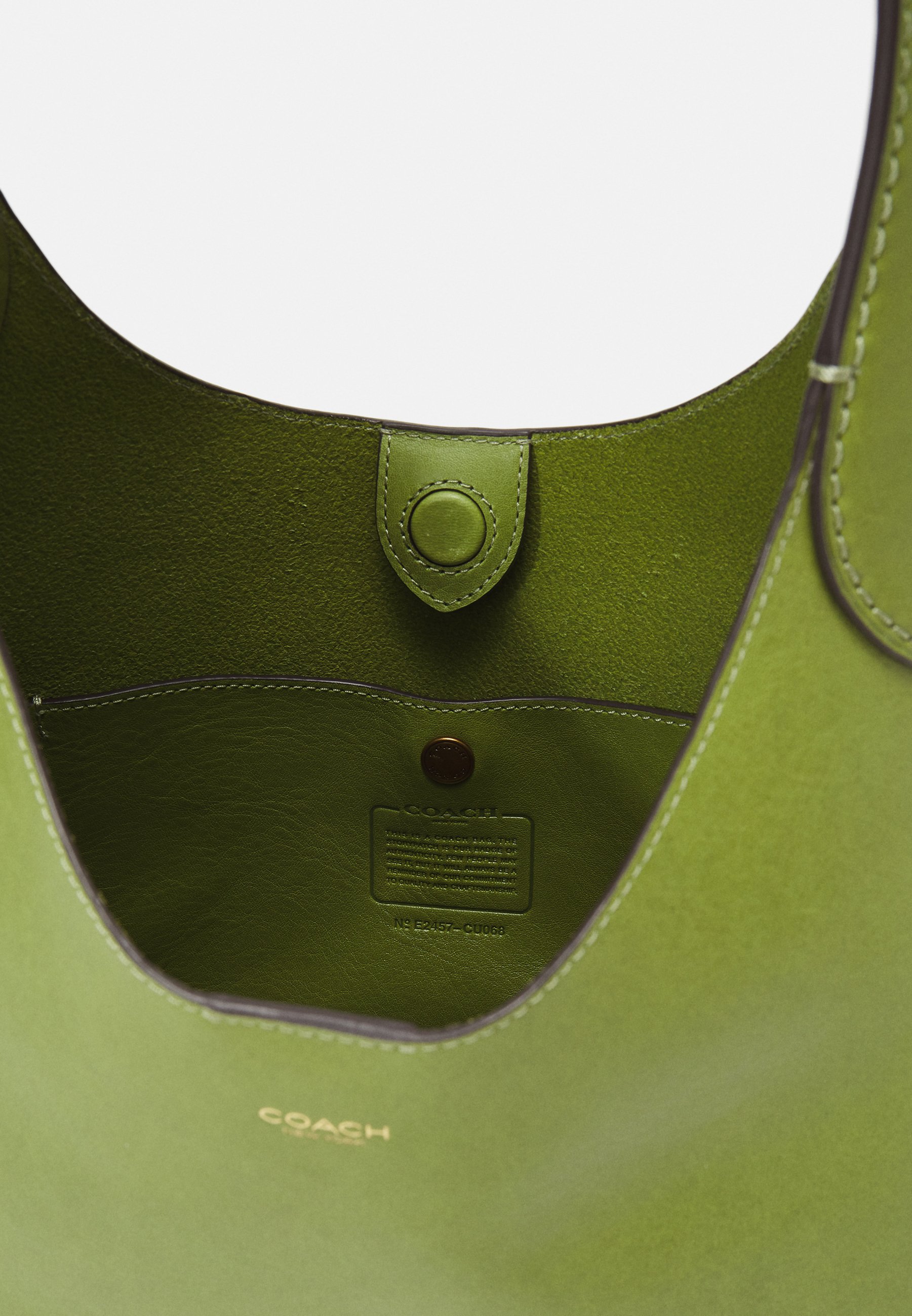 COACH BROOKLYN SHOULDER BAG - Handbag - dark lime/olive - Zalando