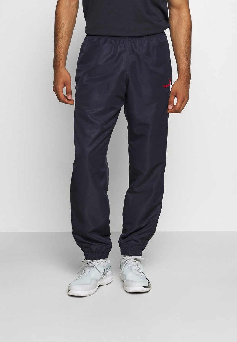 Sergio Tacchini CARSON - Calças de fato de treino - navy/red