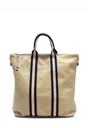 DrachenLeder CITY - Sac à dos - taupe blau beige