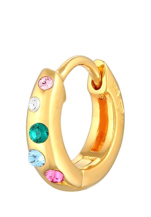 SINGLE HOOP - Én ørering - gold-coloured