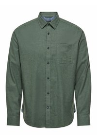 ONSROAD LIFE REG MELANGE LS NOOS - Skjorter - castor gray