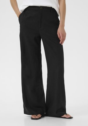 DOLINAIW - Stoffhose - black