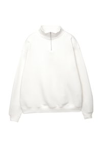 QUARTER - Športni pulover - white